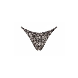 Braga bikini tanga animal print leopardo