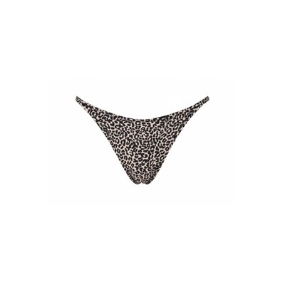 Braga bikini tanga animal print leopardo