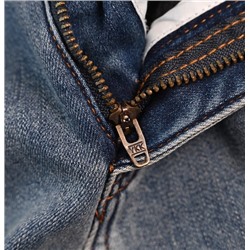 Зимние женские джинсы из хлопка с высокой талией АЙСИК*Л