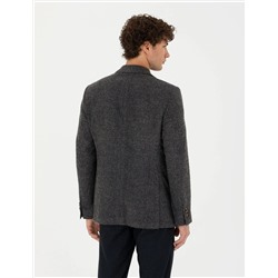 Lacivert Slim Fit Ceket