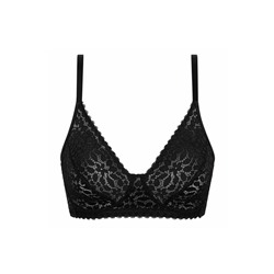 Sujetador sin aros de encaje floral Daily Dentelle
