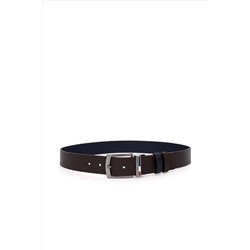 Erkek Çift Taraflı Kahverengi Kemer