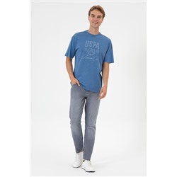 Erkek Gri Jean Pantolon