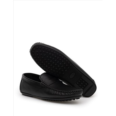 Siyah %100 Deri Loafer