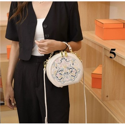 Нишевая высококачественная  сумка 2026 новый тренд вышивка  литературный китайский стиль