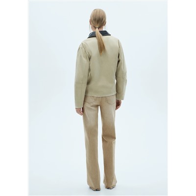 Jeans Danila wide leg tiro alto