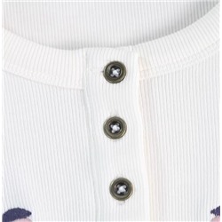 Пуловер с круглым вырезом