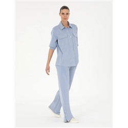 Mavi Loose Fit Eşofman Altı