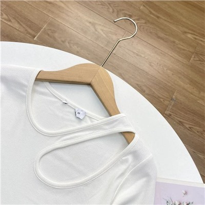 Женский эластичный Лонг с вырезом "капелька"  Castr*o