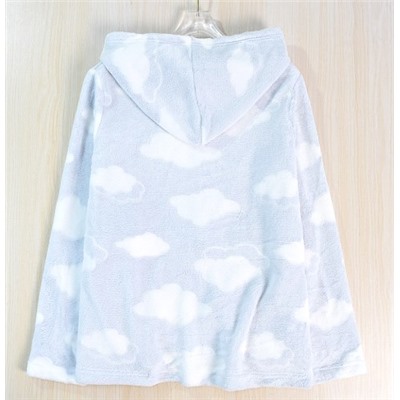 Женская кофта с капюшоном и застежкой-молнией