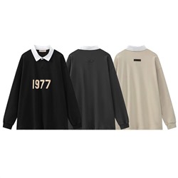 Свитшот с воротником поло  Essential*s Fea*r Of Go*d