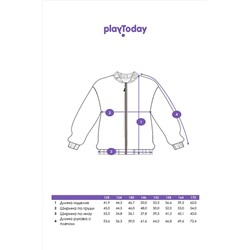 Толстовка PLAYTODAY, 1088877