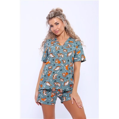 Пижама с шортами 13273 НАТАЛИ #1036527