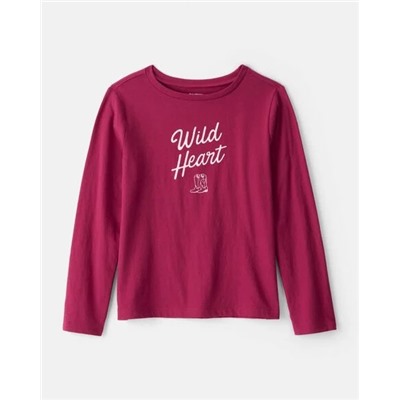 Girls Always Sweet Long-Sleeve Graphic Tee - Grey