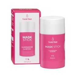 Mascarilla facial stick Facial Clean detox & iluminador todo tipo de pieles Deliplus