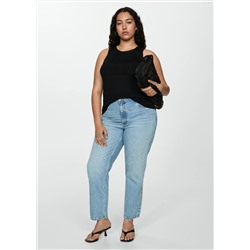 Jeans Mom2000 mom tiro alto