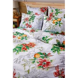 КПБ Новогодний букет поплин ЕВРО