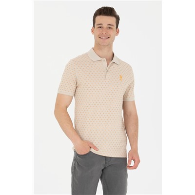 Erkek Taş Polo Yaka Tişört