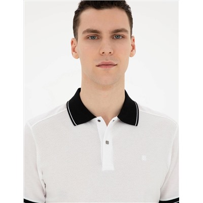 Beyaz Slim Fit Tişört
