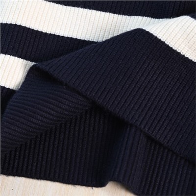 Женское плотное полосатое платье