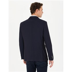 Lacivert Ekstra Slim Fit Blazer Ceket