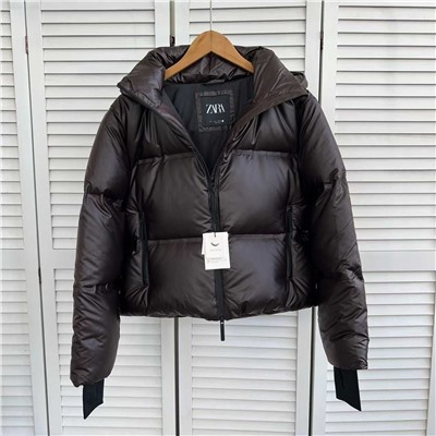 Оригинальный женский  пуховик стандартного кроя ZAR*A