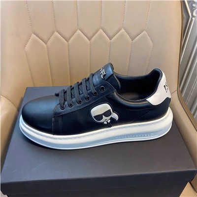 Кеды  karl  натур кожа люкс распродажа