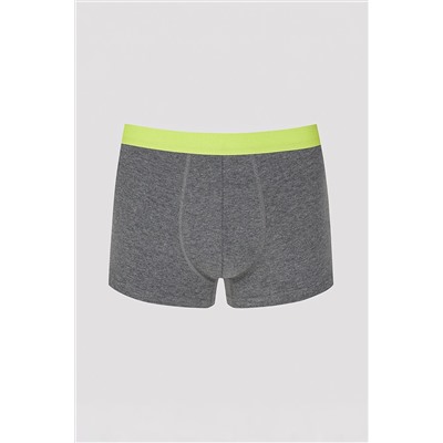 Penti Erkek Square 2li Koyu Gri Boxer