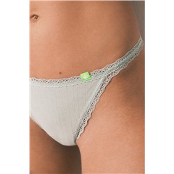 Tanga Seamless encaje verde