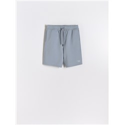 Baumwollshorts Aus Sweatstoff
