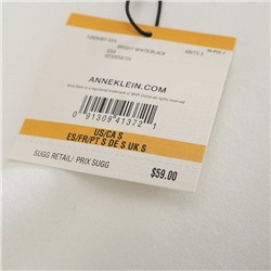 Женская футболка с рукавами крылышками, экспорт  Цена на бирке 59 💵  Ann*e Klei*n   Начало продаж 27.03 в 5:00