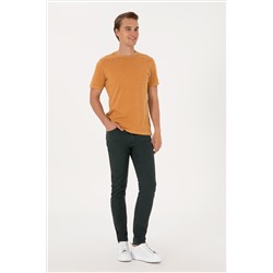 Erkek Yeşil Jean Pantolon
