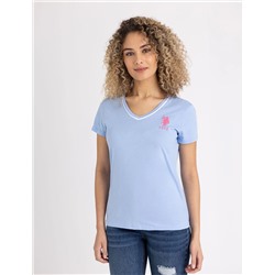 TRIPLE CROWN V-NECK T-SHIRT