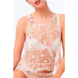 Top avolantado Iris Crudo