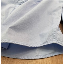 Мужская повседневная рубашка с длинным рукавом из 100% ПРЕМИАЛЬНОГО ХЛОПКА  МАССИМО Д