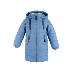 Пальто 6з3821 джинсовый #289587