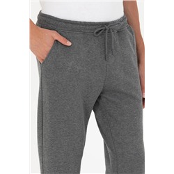 Erkek Antrasit Melanj Eşofman Altı