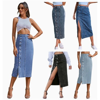 Джинсовая юбка