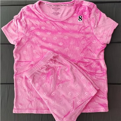 Велюровая пижама мякушка   Juic*y Coutur*e 😷  Маечка + шорты