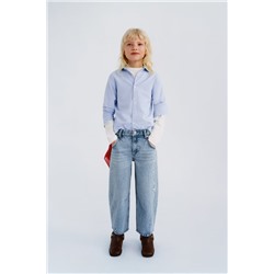 JEANS SLOUCH CROP