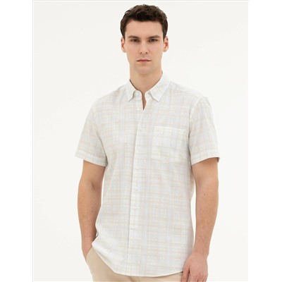 Taş Regular Fit Kısa Kollu Gömlek