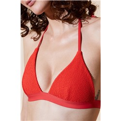 Sujetador de biquini coques Club Rojo