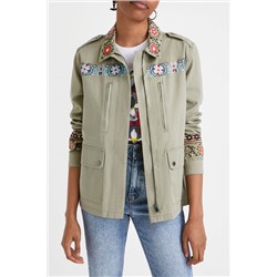 Parka con cenefas Amore