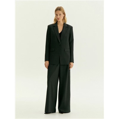 Однобортный жакет с разрезом на спине, ML758/spirit