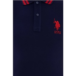 Erkek Lacivert Basic Polo Yaka Tişört