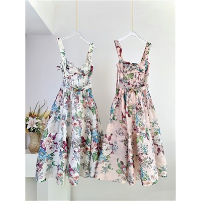 Платье Zimmerman 52%лен 48 % шелк люкс