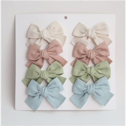 Заколочки-бантики для волос