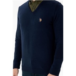 Erkek Lacivert Basic Kazak