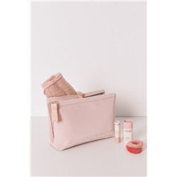 Neceser mediano rubber rosa