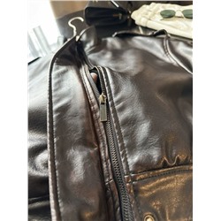 Женская укороченная куртка из искусственной кожи в ретро стиле ЗАР*А